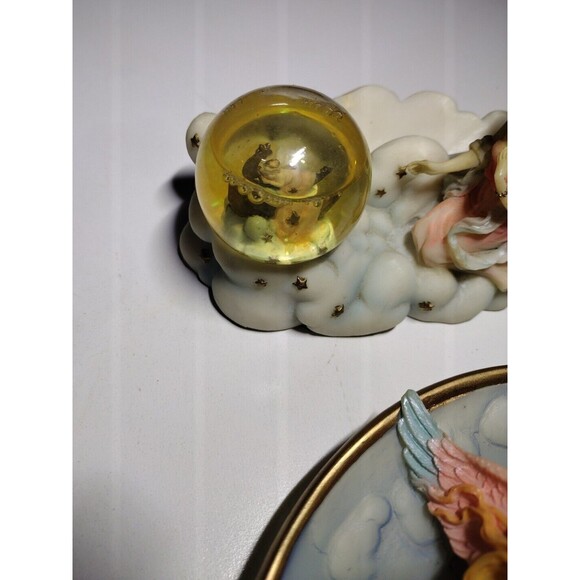 Vtg Collectors Cadona 1999 Guardian Angels collecting stars in sky 3D Decor - Picture 13 of 15